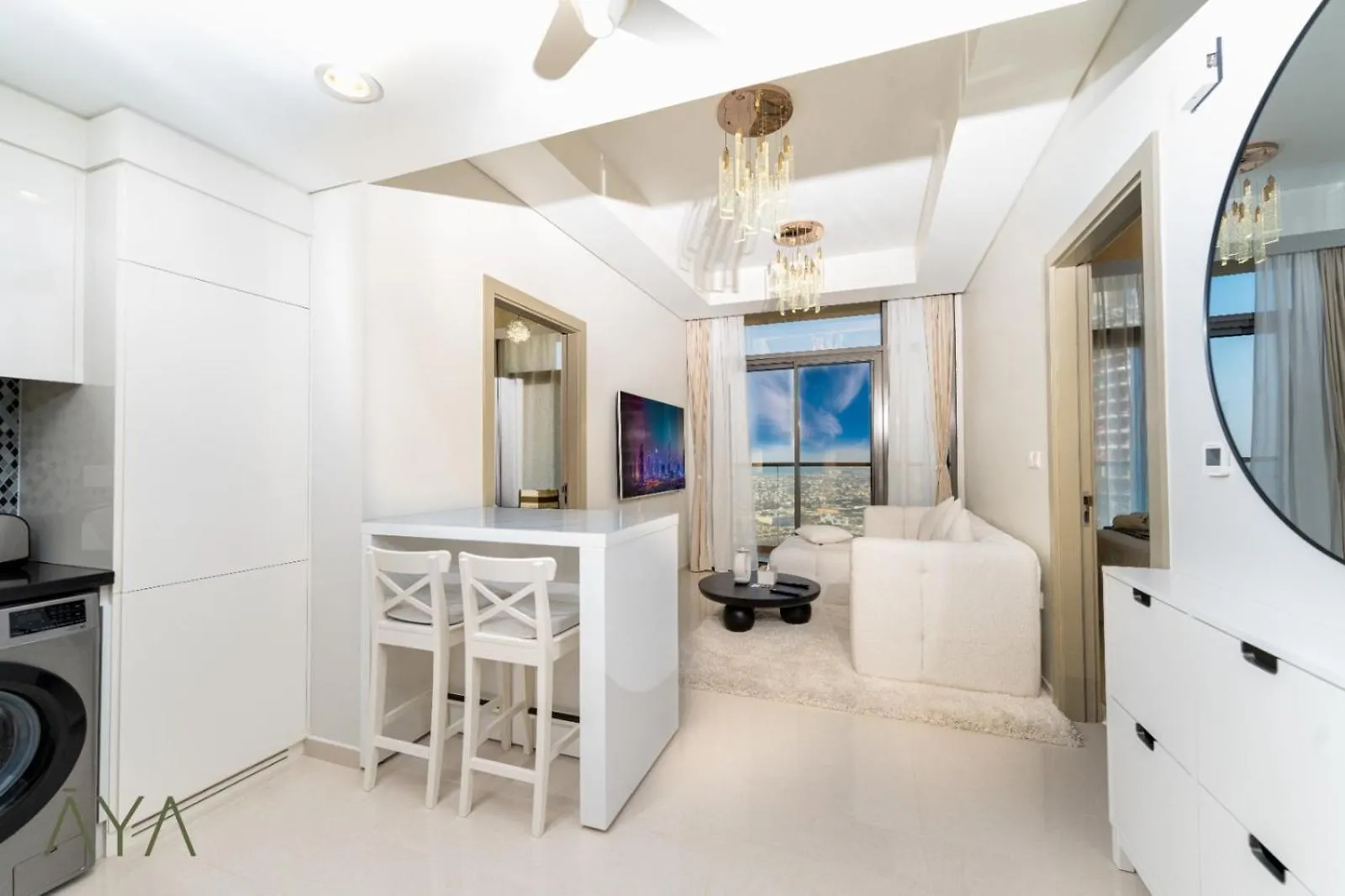Apartmán Elegant 2Br - 10 Min To Dubai Mall & Burj Khalifa At Aykon City