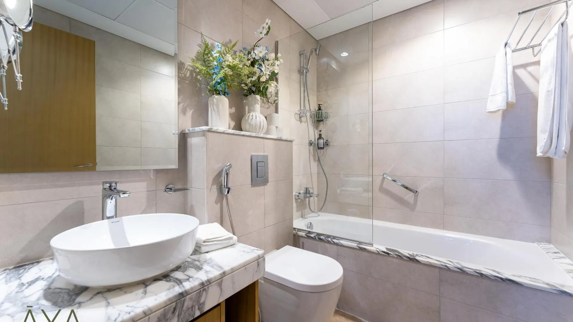Apartment Elegant 2Br - 10 Min To Dubai Mall & Burj Khalifa At Aykon City