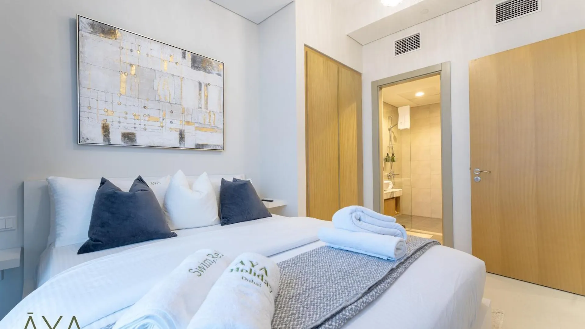 Apartment Elegant 2Br - 10 Min To Dubai Mall & Burj Khalifa At Aykon City