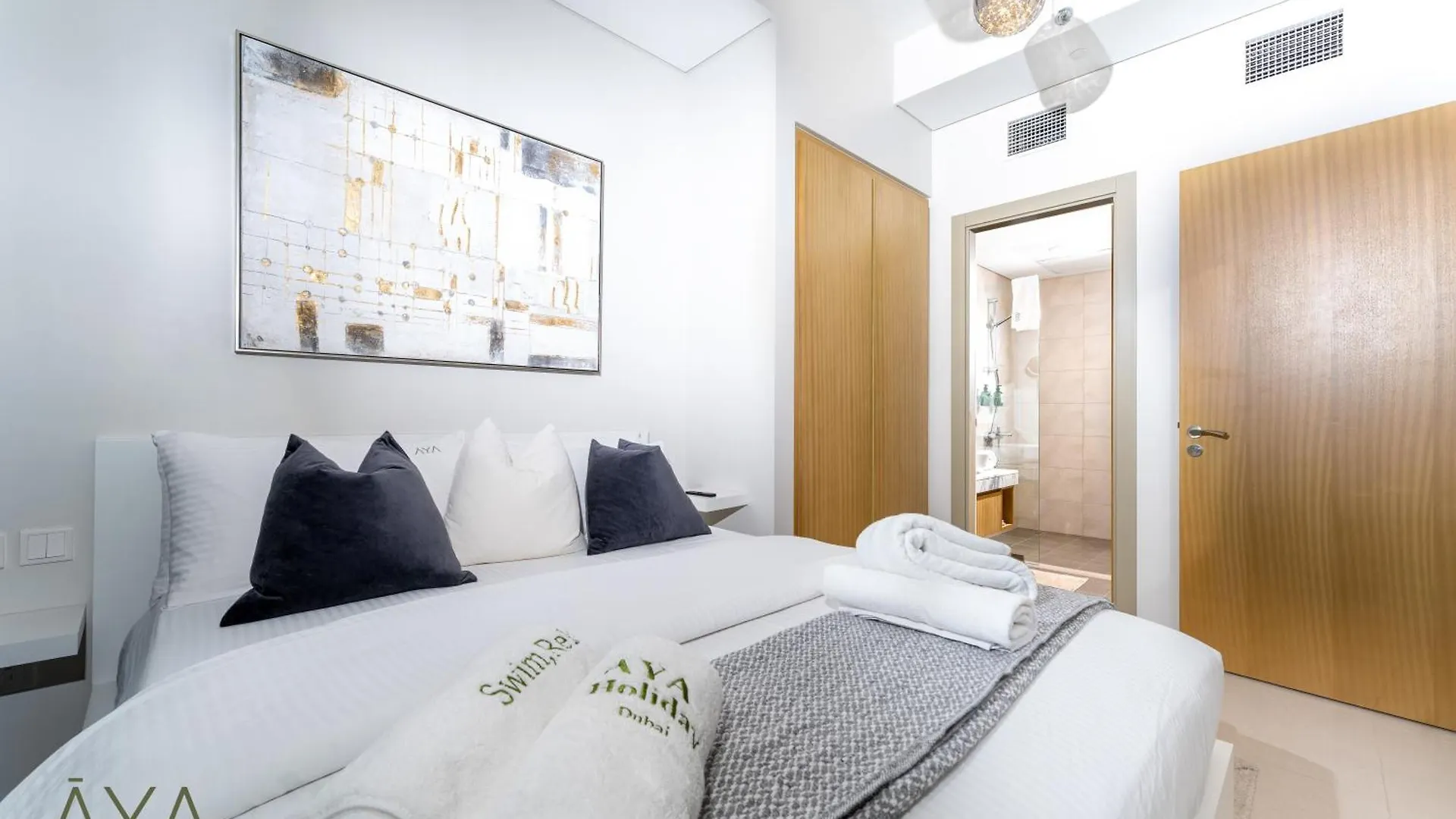 Apartment Elegant 2Br - 10 Min To Dubai Mall & Burj Khalifa At Aykon City